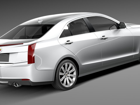 Cadillac ATS 2013 Modelo 3D