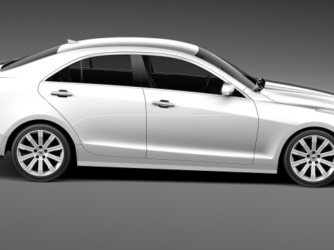 Cadillac ATS 2013 Modelo 3D