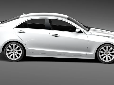 Cadillac ATS 2013 3D Model