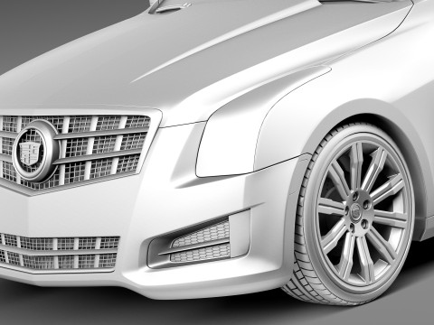 Cadillac ATS 2013 Modelo 3D
