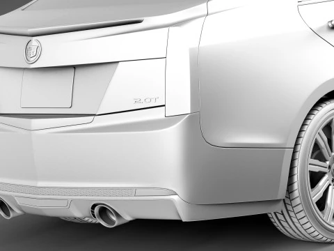 Cadillac ATS 2013 3D Model