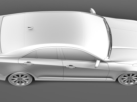 Cadillac ATS 2013 Modelo 3D