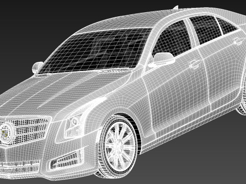 Cadillac ATS 2013 Modelo 3D