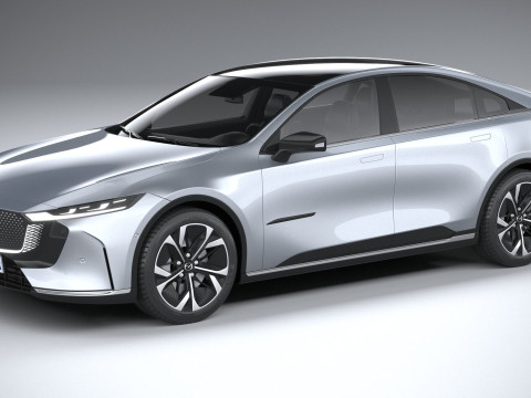 Mazda EZ-6 2025 3D Model