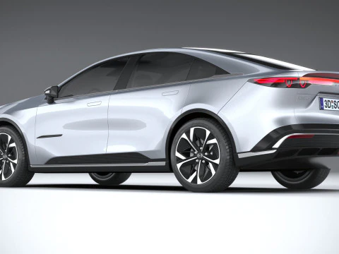 Mazda EZ-6 2025 3D Model