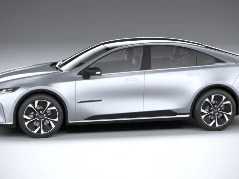 Mazda EZ-6 2025 3D Model