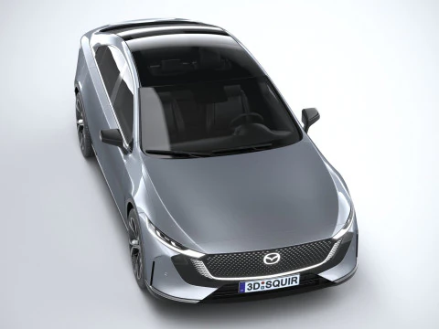 Mazda EZ-6 2025 3D Model