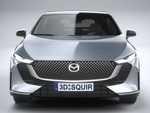 Mazda EZ-6 2025 3D Model