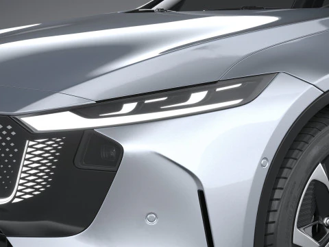 Mazda EZ-6 2025 3D Model