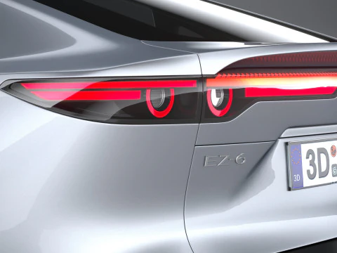 Mazda EZ-6 2025 3D Model