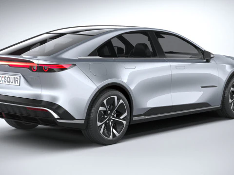 Mazda EZ-6 2025 3D Model