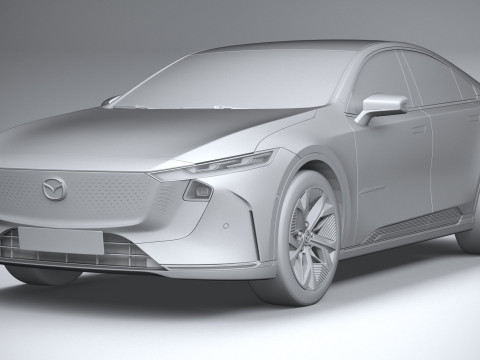 Mazda EZ-6 2025 3Dモデル