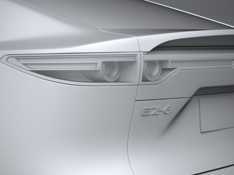 Mazda EZ-6 2025 3Dモデル