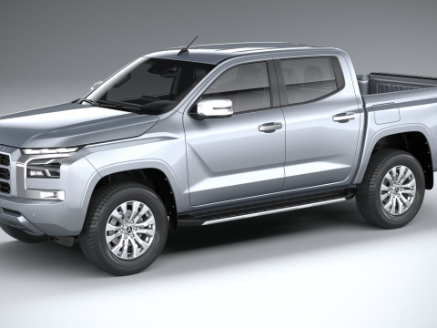Mitsubishi L200 Triton 2024 3D Model