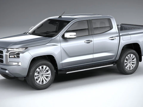 Mitsubishi L200 Triton 2024 Model 3D