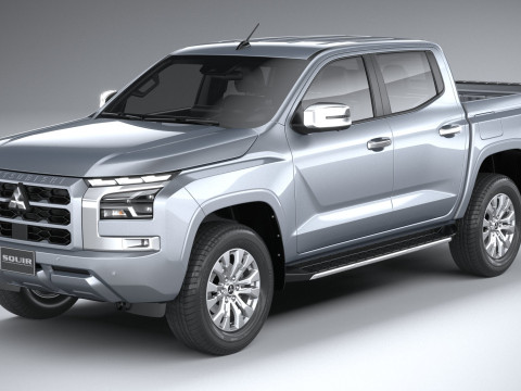 Mitsubishi L200 Triton 2024 3D मॉडल