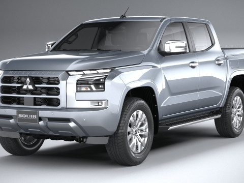 Mitsubishi L200 Triton 2024 3D मॉडल