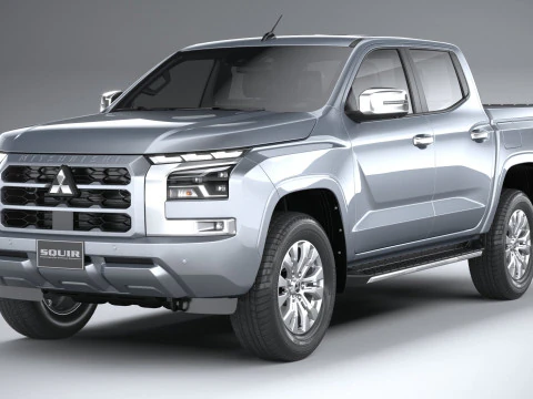 Mitsubishi L200 Triton 2024 3D Model