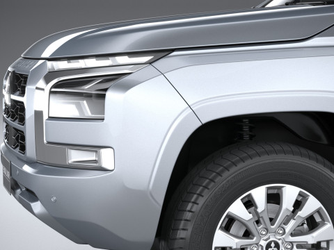 Mitsubishi L200 Triton 2024 3D मॉडल