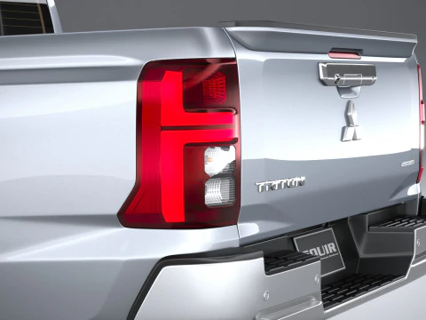 Mitsubishi L200 Triton 2024 3D Model