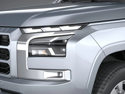 Mitsubishi L200 Triton 2024 3D Model
