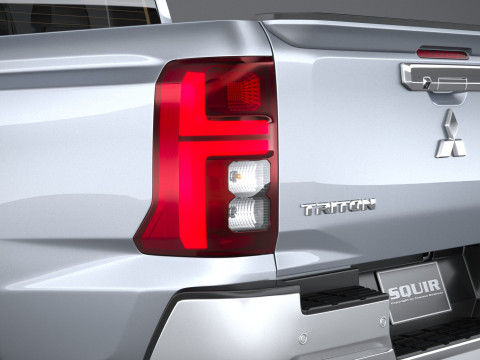 Mitsubishi L200 Triton 2024 3D मॉडल
