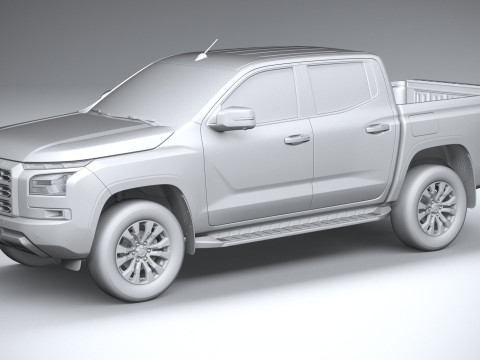 Mitsubishi L200 Triton 2024 3D मॉडल