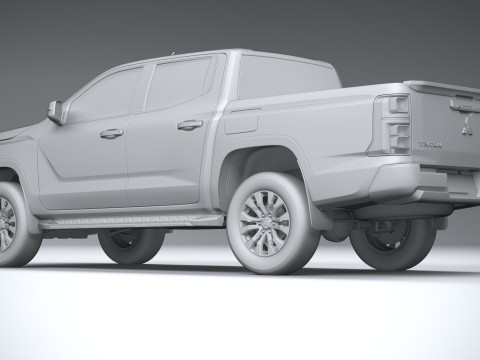 Mitsubishi L200 Triton 2024 3D मॉडल