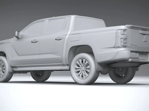 Mitsubishi L200 Triton 2024 3D Model