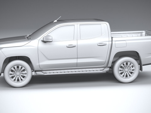 Mitsubishi L200 Triton 2024 3D मॉडल