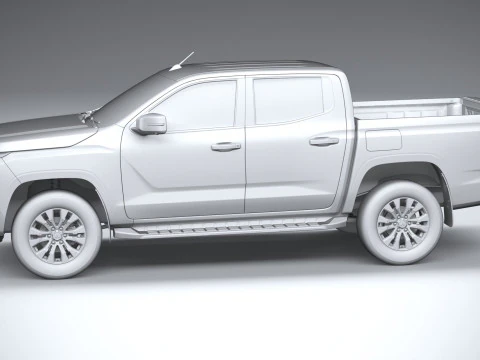 Mitsubishi L200 Triton 2024 3D Model