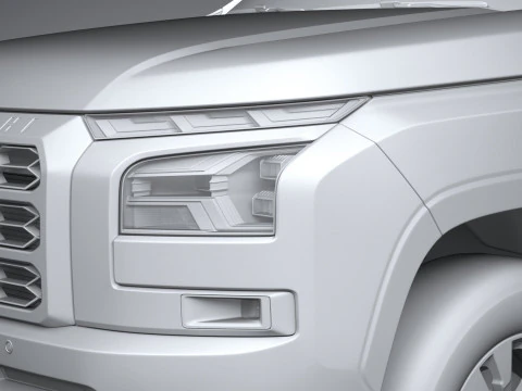 Mitsubishi L200 Triton 2024 3D Model