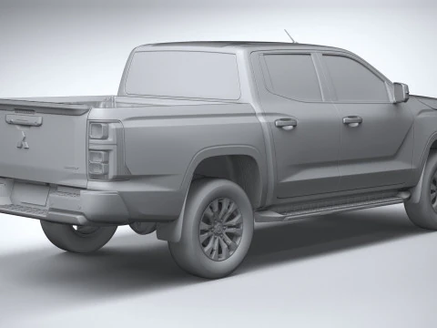 Mitsubishi L200 Triton 2024 3D Model