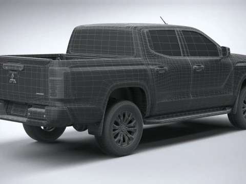 Mitsubishi L200 Triton 2024 3D Model