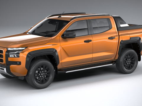 Mitsubishi L200 Triton Athlete 2024 3D Model