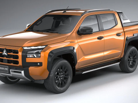 Mitsubishi L200 Triton Athlete 2024 3D Model