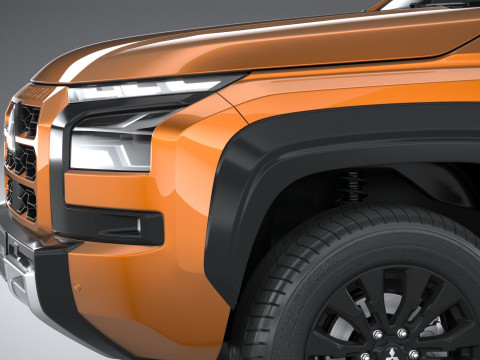 Mitsubishi L200 Triton Athlete 2024 3D 모델