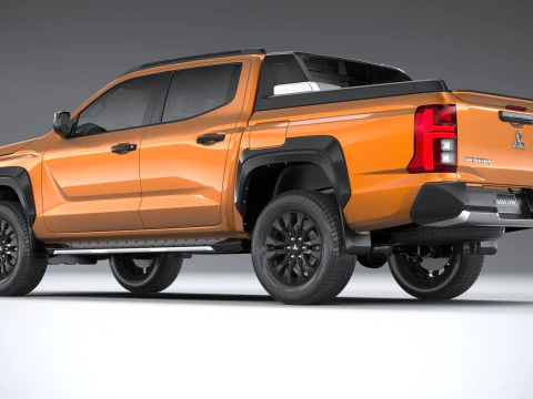 Mitsubishi L200 Triton Athlete 2024 3D Model