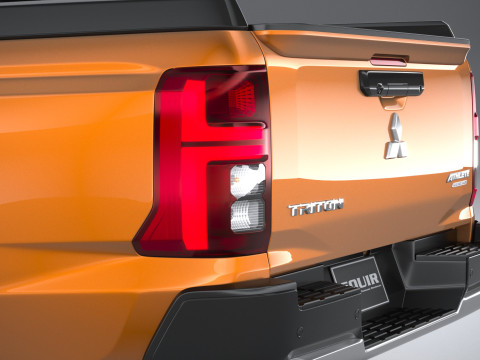Mitsubishi L200 Triton Athlete 2024 3D 모델
