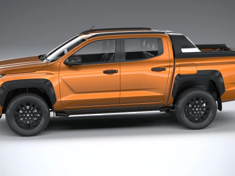 Mitsubishi L200 Triton Athlete 2024 3D Model