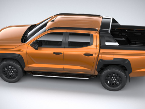 Mitsubishi L200 Triton Athlete 2024 3D 모델