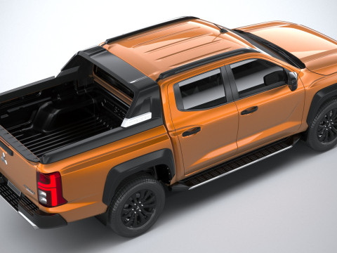 Mitsubishi L200 Triton Athlete 2024 3D 모델