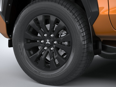 Mitsubishi L200 Triton Athlete 2024 3D 모델
