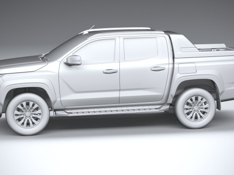 Mitsubishi L200 Triton Athlete 2024 3D 모델