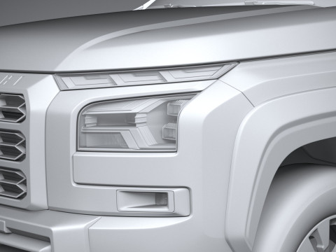 Mitsubishi L200 Triton Athlete 2024 3D 모델