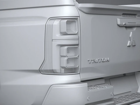 Mitsubishi L200 Triton Athlete 2024 3D Model