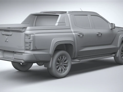 Mitsubishi L200 Triton Athlete 2024 3D Model