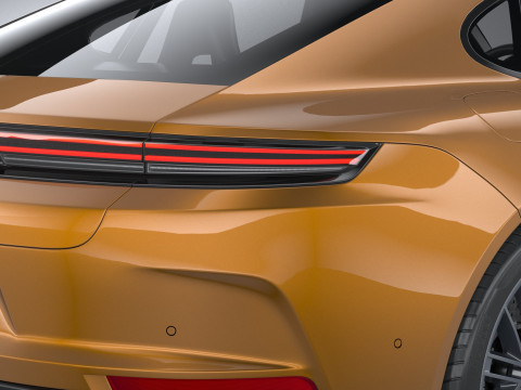 Porsche Panamera Turbo S 2024 3D Модель