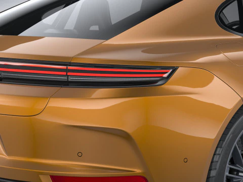Porsche Panamera Turbo S 2024 3D Model