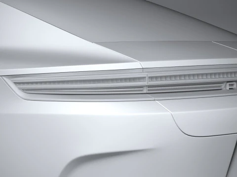 Porsche Panamera Turbo S 2024 3D Model
